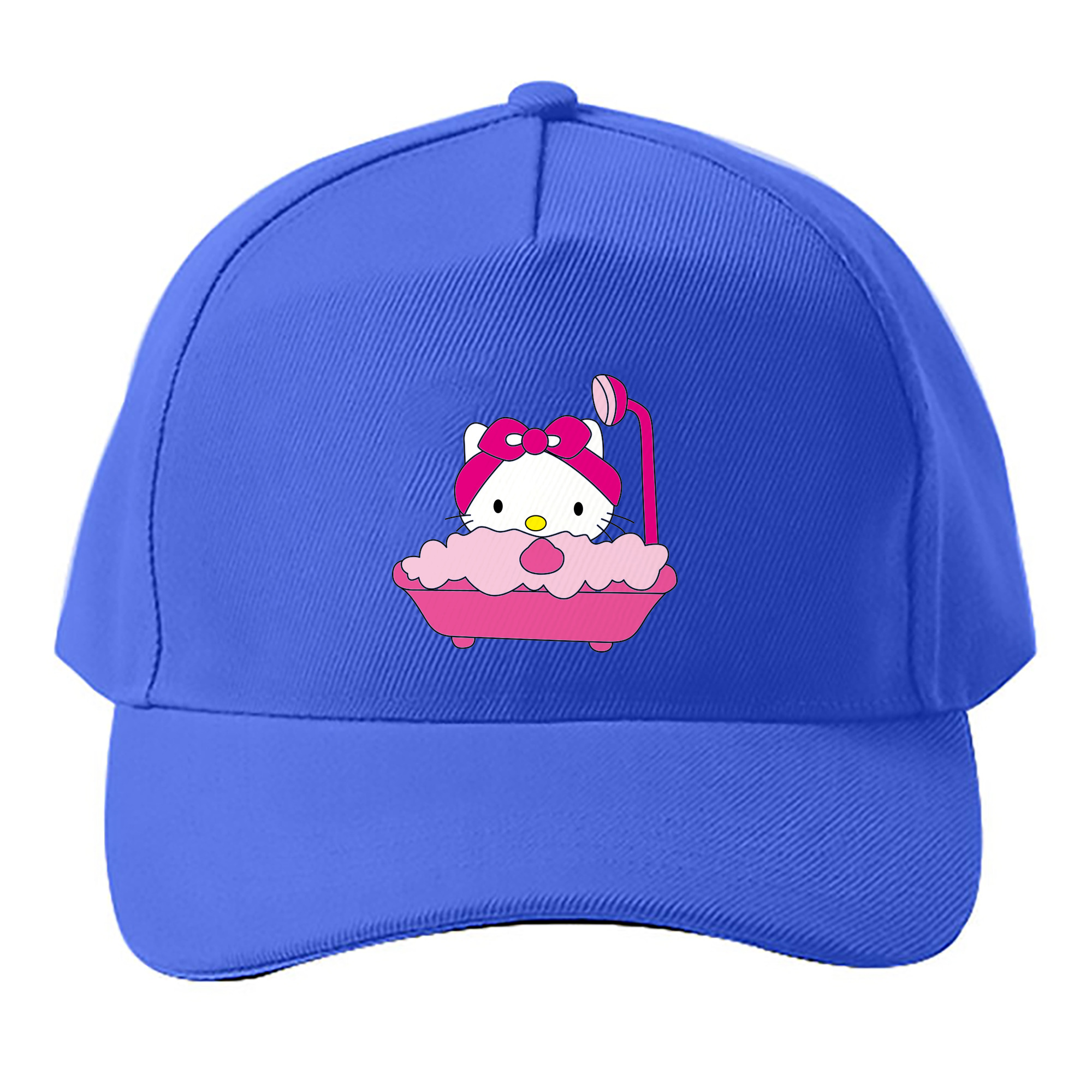 （画像用） Hello Kitty ハローキティ ベースボールキャップ 綿100％ 男女兼用 帽子 スポーツ